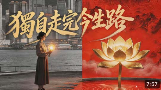 独自走完今生路