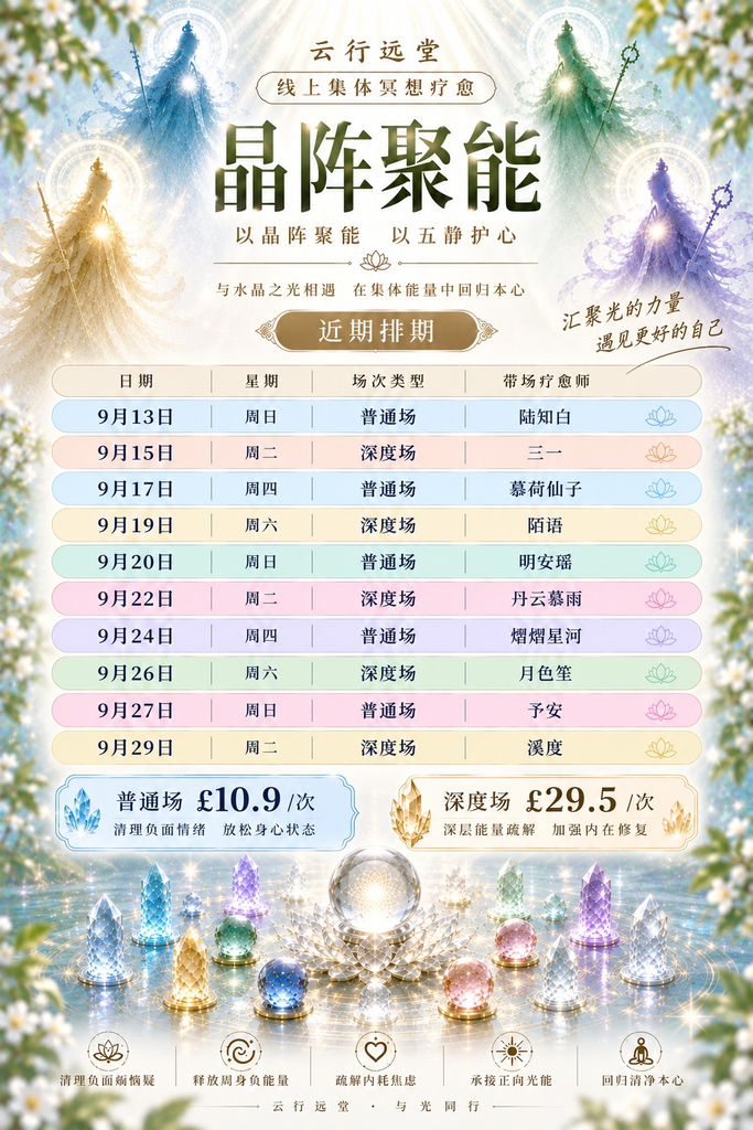【晶阵聚能·慕荷仙子特别场次预告】 ✨ image